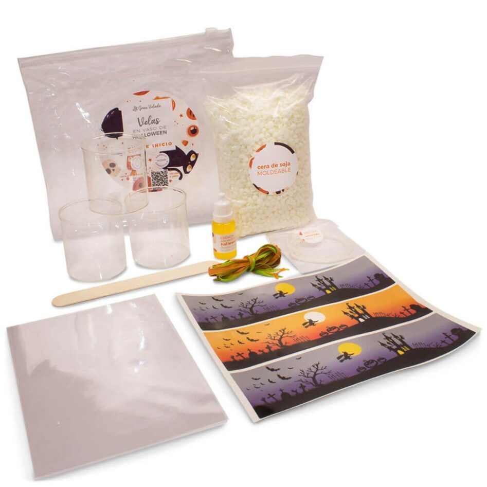 kit como hacer velas de halloween en vaso materiales e instrucciones 1 947x947